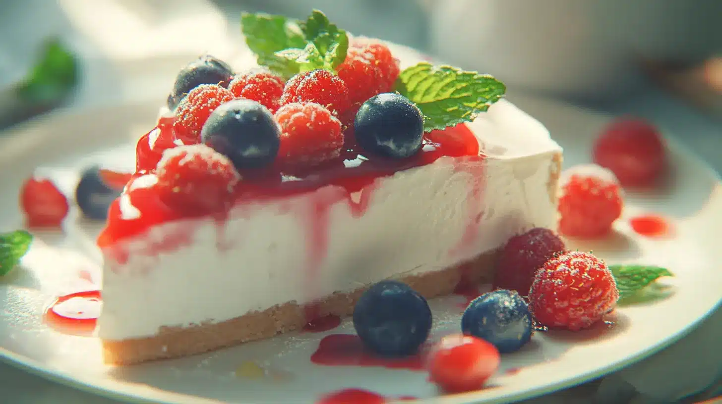 What Is a Healthy Substitute for Cream Cheese in Cheesecake?