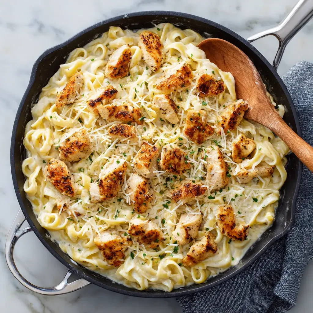 chicken alfredo recipe with jar sauce