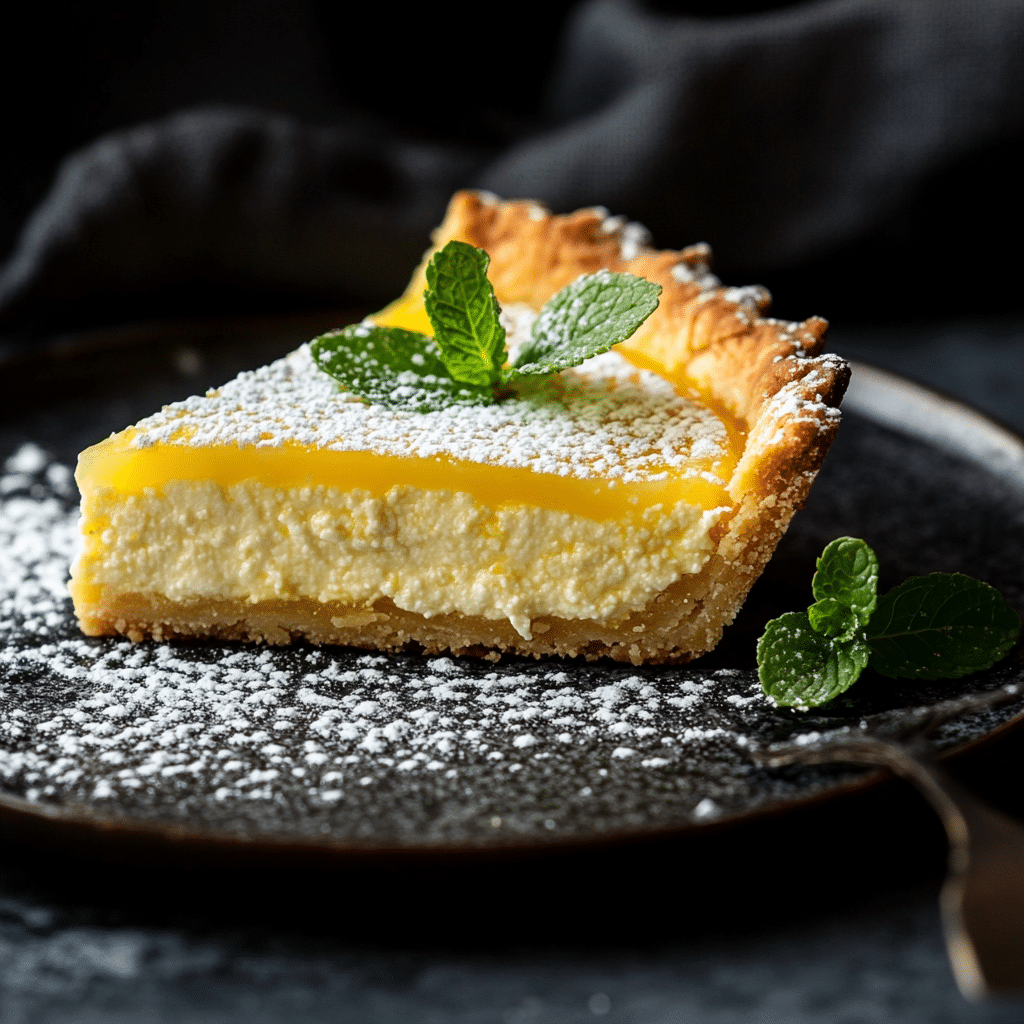 Ricotta Cheese Dessert Recipes That Are Light, Creamy & Delicious 7 Served slice of lemon ricotta dessert