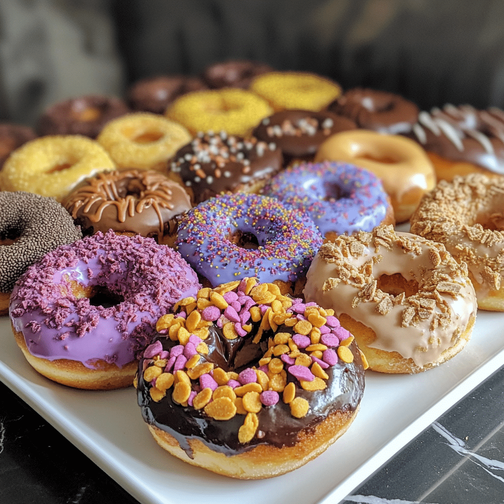 Protein Powder Donuts – The Healthy, Guilt-Free Treat You’ll Crave 9 Assorted protein powder donuts in various flavors