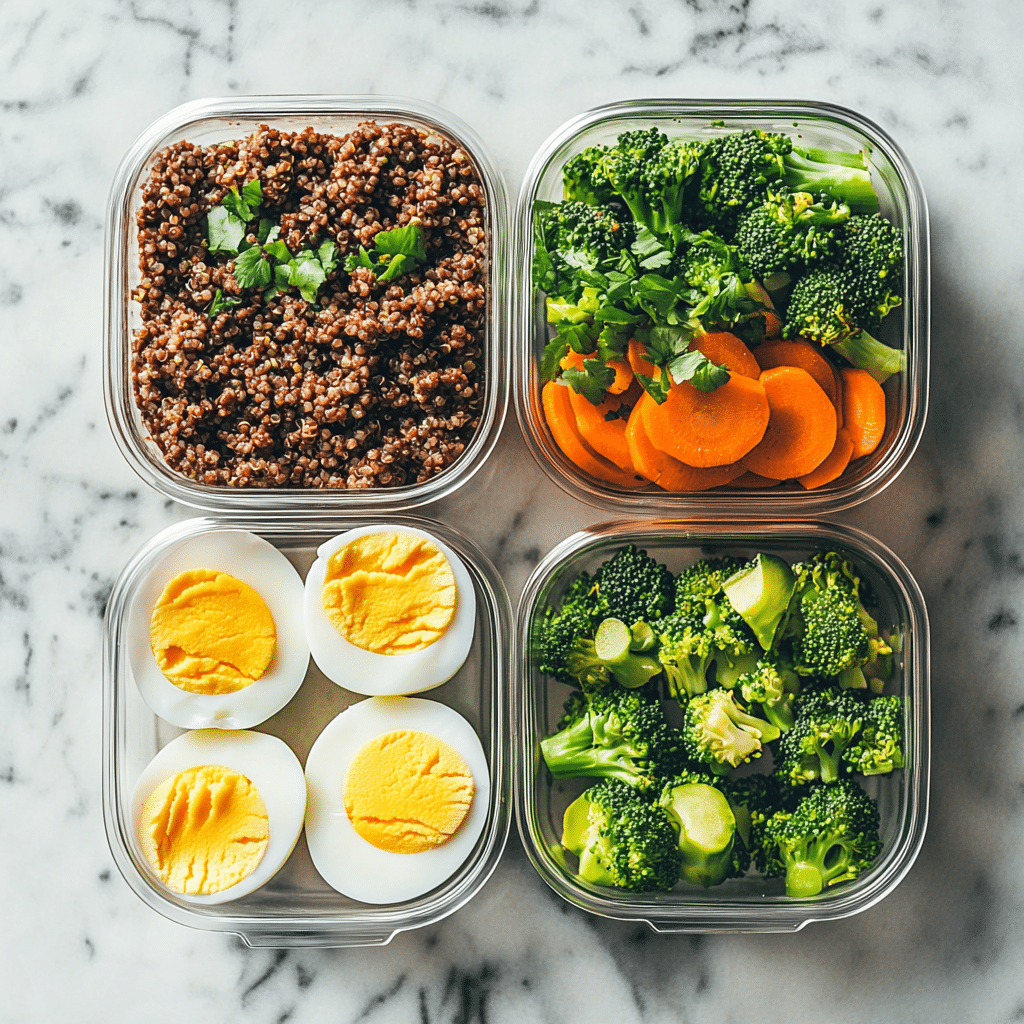 Easy High Protein Ground Beef Recipes: Meals That Nourish, Energize, and Actually Taste Amazing 5 High protein ground beef meal prep ideas with eggs and quinoa