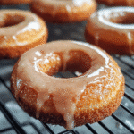High Protein Donuts: The Guilt-Free Dessert That Fuels You 4 high protein donuts cooling with glaze