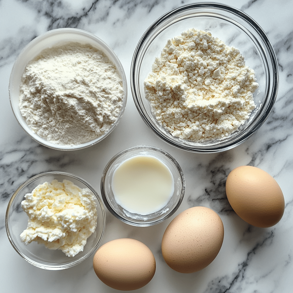 Protein Powder Donuts – The Healthy, Guilt-Free Treat You’ll Crave 7 Protein donut ingredients measured on marble