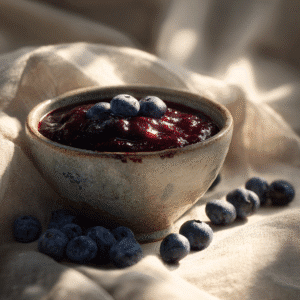 blueberry compote recipes with fresh berries
