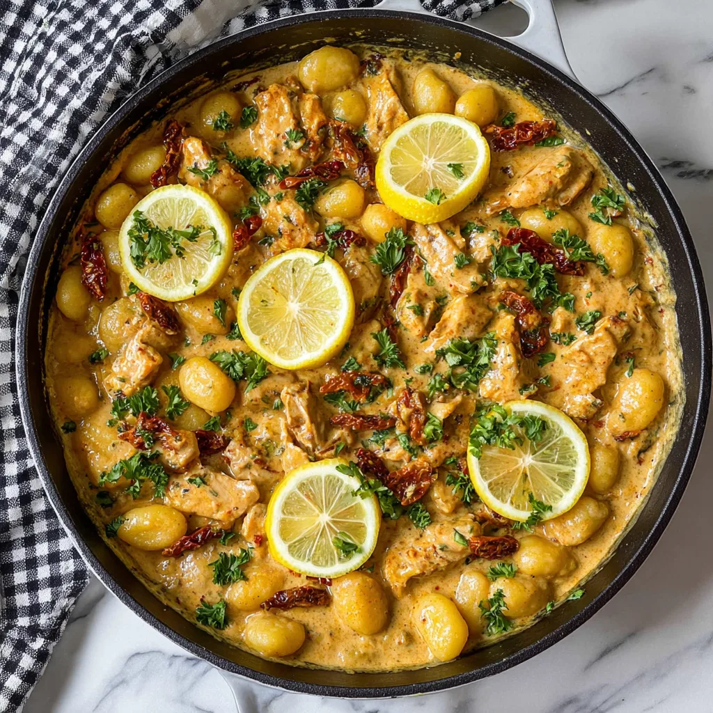 Easy One Pan Chicken and Gnocchi – Quick 30-Minute Recipe