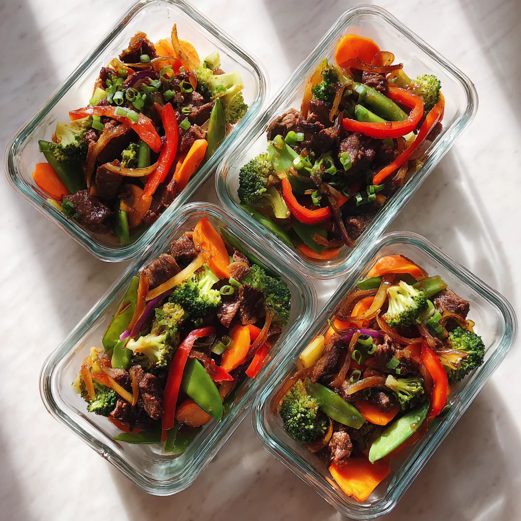 High-Protein Beef & Veggie Stir-Fry Bowls NN High-Protein Beef and Veggie Stir-Fry Bowls