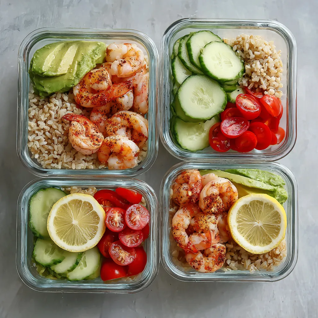 High-Protein Shrimp Avocado Power Bowls NNN High-Protein Shrimp Avocado Power Bowls