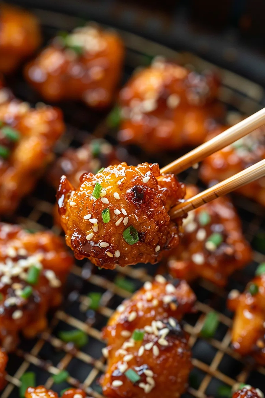 Air Fryer Honey Garlic Chicken: 20-Minute Dinner